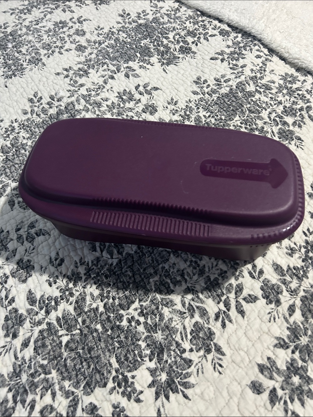 Tupperware Purple Snack/Sandwich Container